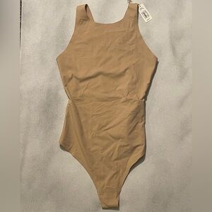 NEW Aerie Smoothiez Tan One-Piece Bodysuit (Multiple Sizes, $49.95)